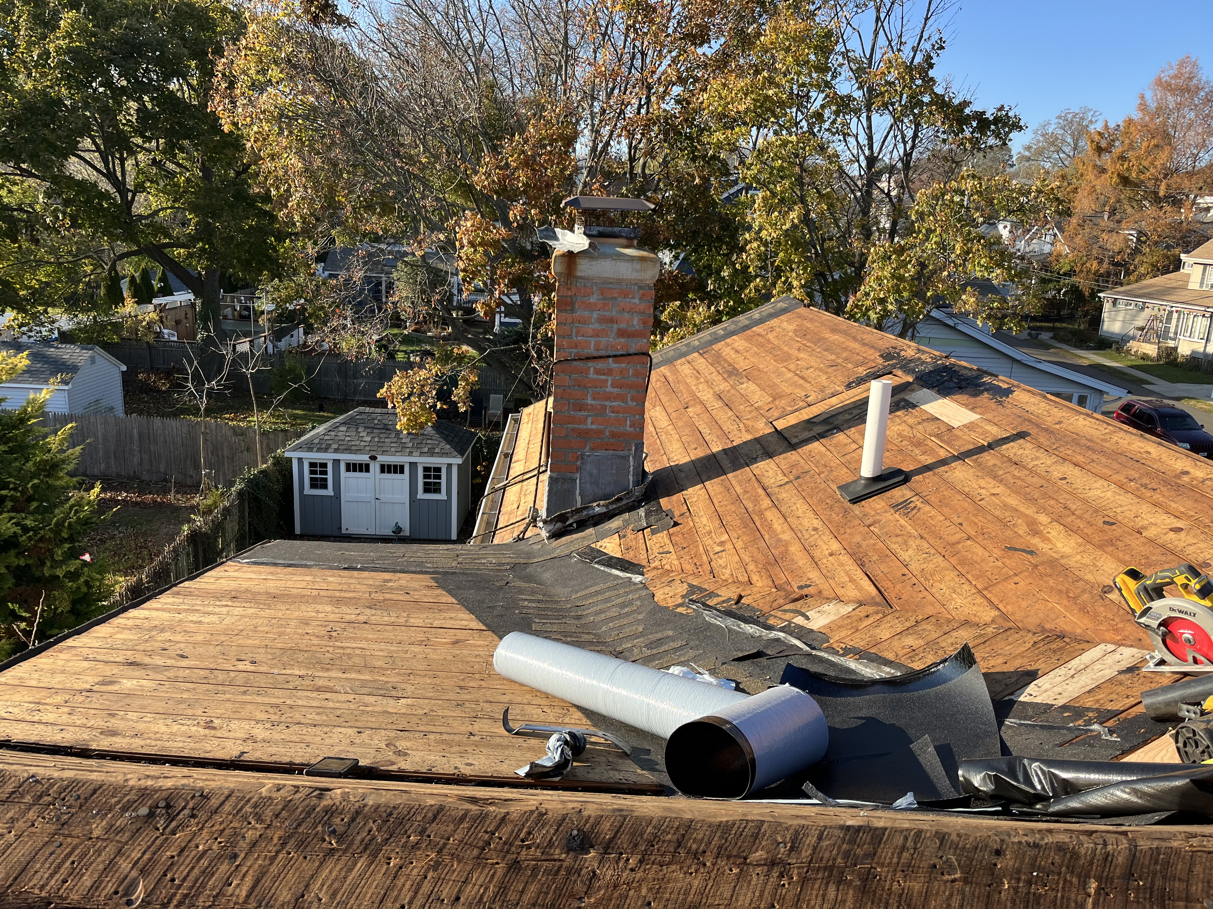 Before siding repair